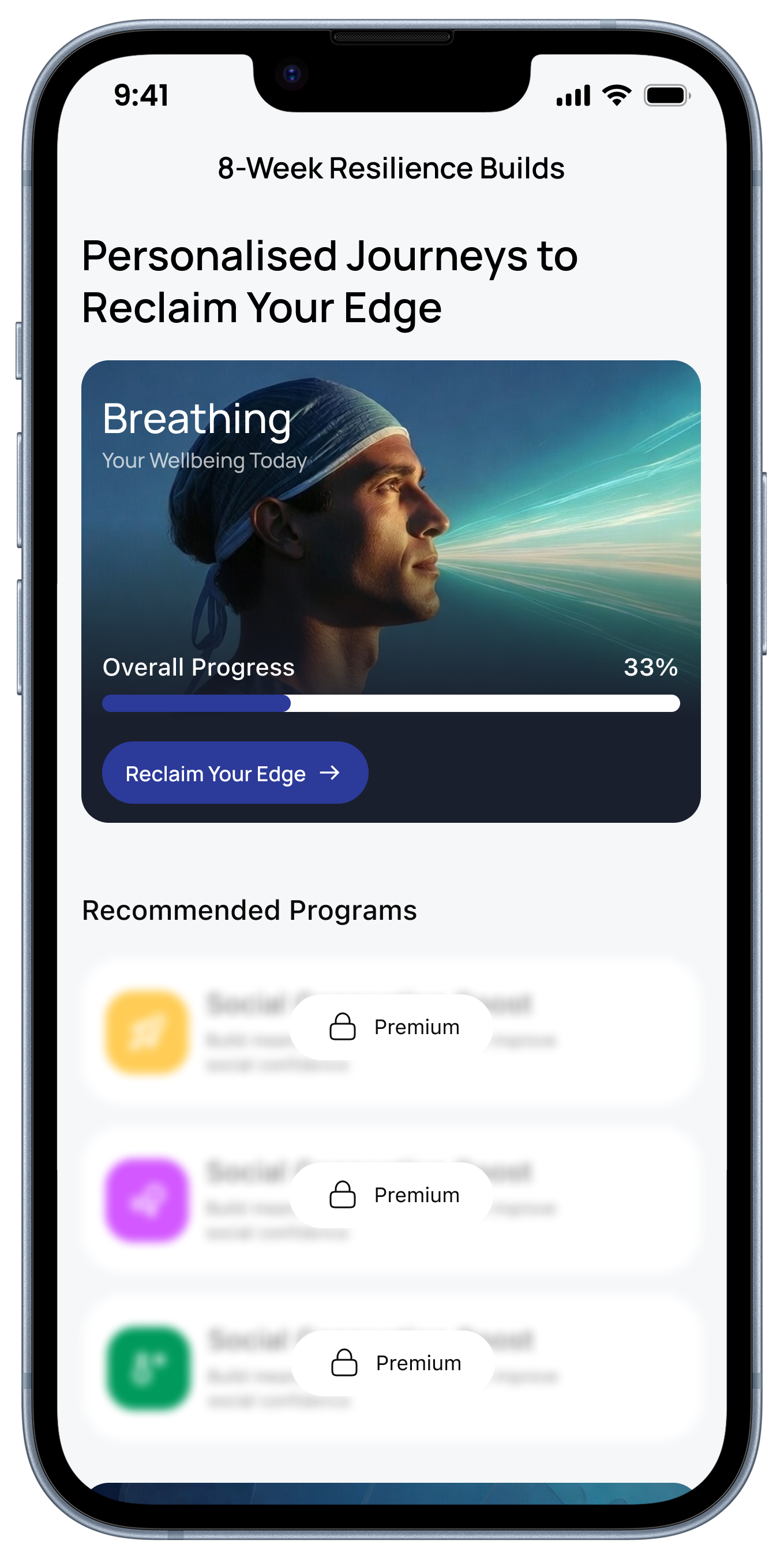 Daily Journaling & Reminders app screen